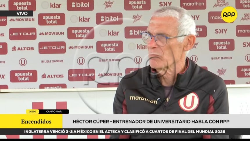 Héctor Cúper habla de la salida del ecuatoriano José Carabalí