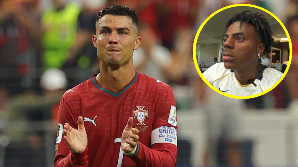Cristiano Ronaldo también lloró tras la eliminación de Portugal.