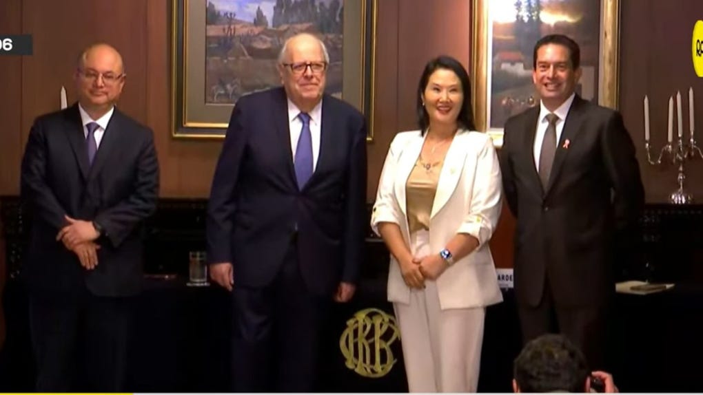 Julio Velarde continuará al mando del BCR por cinco años más: Keiko Fujimori anuncia su ratificación en el cargo