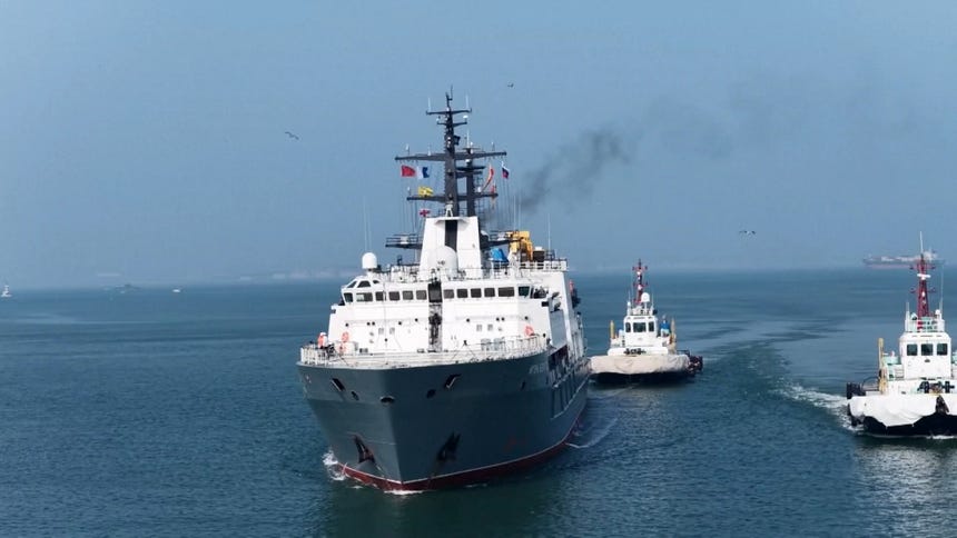 China y Rusia lanzaron un ejercicio naval conjunto.