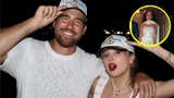 Critican a bailarina de Taylor Swift por asistir con un vestido aparentemente blanco a la boda de la cantante