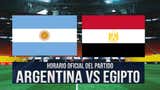 A qué hora juega Argentina vs Egipto hoy en vivo por octavos del Mundial 2026