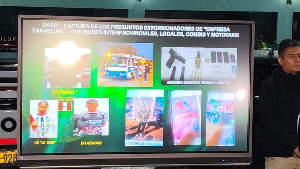 La Policía ofreció una conferencia de prensa para informar sobre los avances en la investigación del asesinato del chofer de Translima.