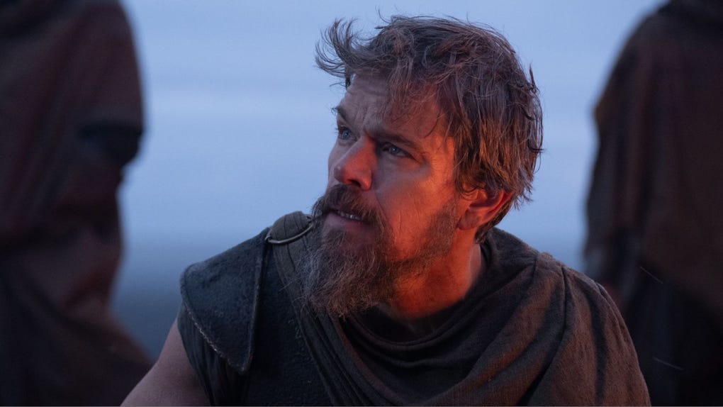Matt Damon interpreta a Odiseo en la nueva superproducción de Christopher Nolan inspirada en la obra de Homero.
