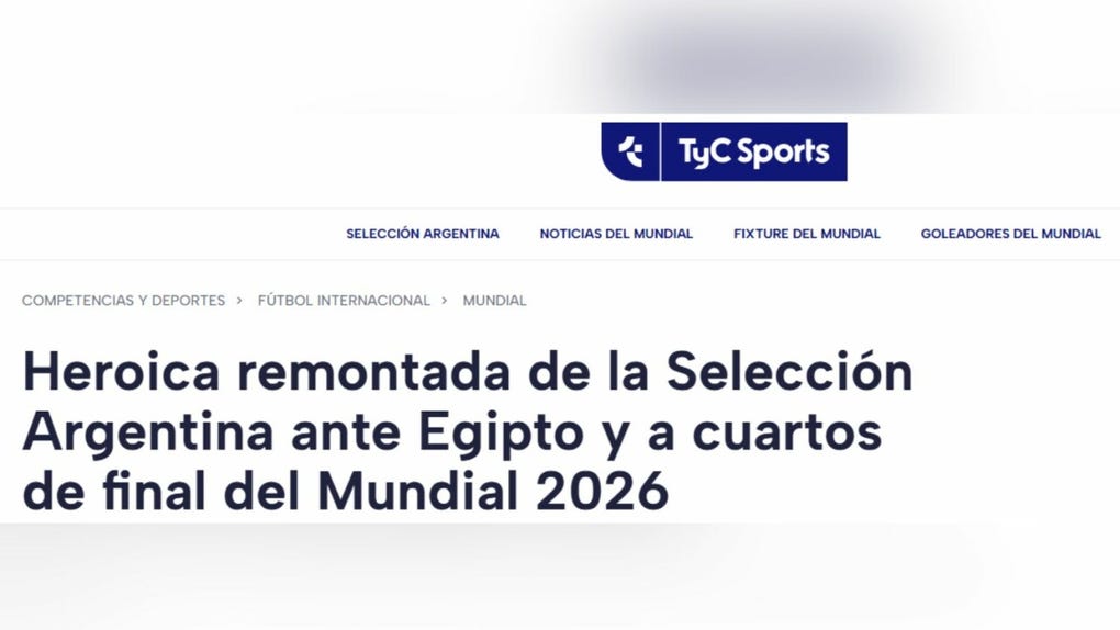 Heroica remontada de la Selección Argentina