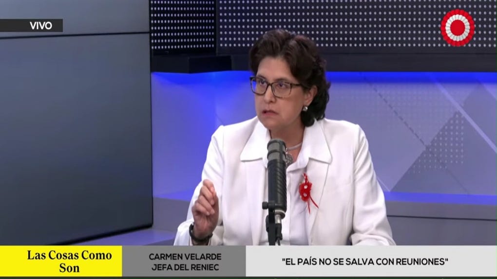 Jefa de la Reniec pide al MEF brindarles 50 millones de presupuesto
