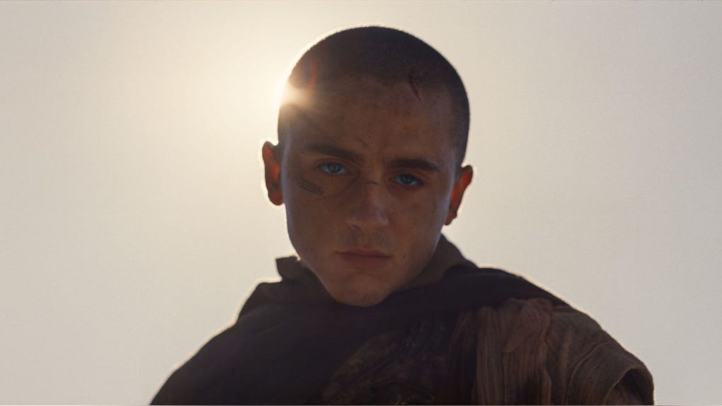 Timothée Chalamet vuelve como Paul Atreides en 'Duna: Parte Tres'.