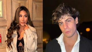 En aparente escena de besos: Samahara Lobatón volvió a lucirse junto a Renato Rossini Jr.