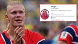 Con 58 millones de seguidores: Erling Haaland, el futbolista furor en Instagram durante el Mundial 2026