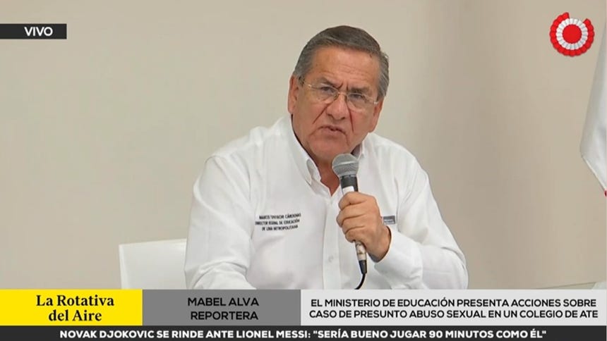 DRELM sobre presunto abuso sexual en colegio de Ate: 