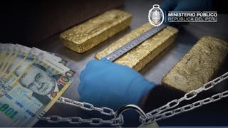 Fiscalía incautó tres barras de oro valorizadas en más de dos millones de soles