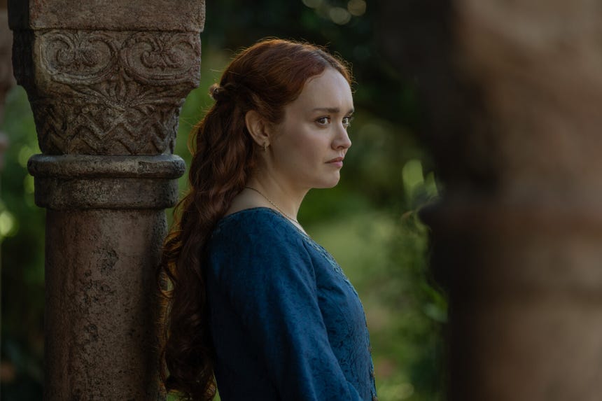 Olivia Cooke da vida a Alicent Hightower, una de las principales protagonistas de 'La casa del dragón'.