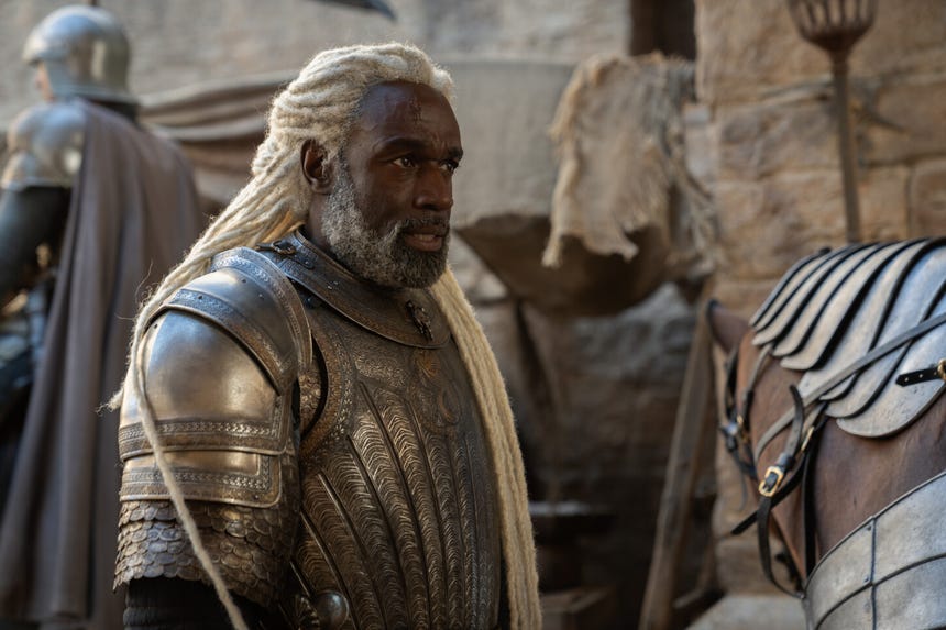 Steve Toussaint regresa como Corlys Velaryon, el legendario 