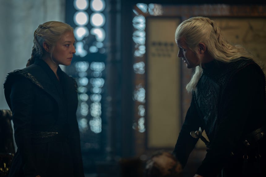 Matt Smith interpreta a Daemon Targaryen, el príncipe guerrero que busca fortalecer a la Casa Targaryen.
