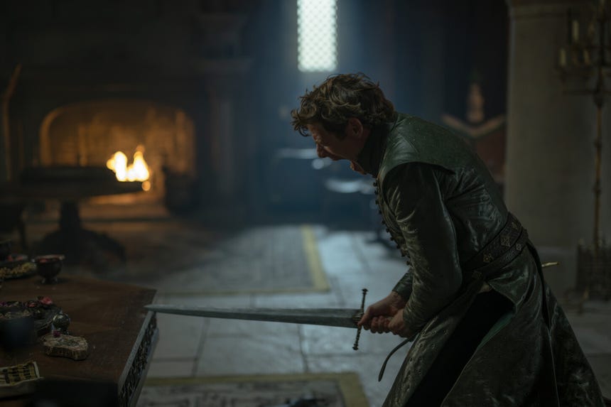 James Norton da vida a Ormund Hightower, líder del ejército Verde en 'La casa del dragón'.