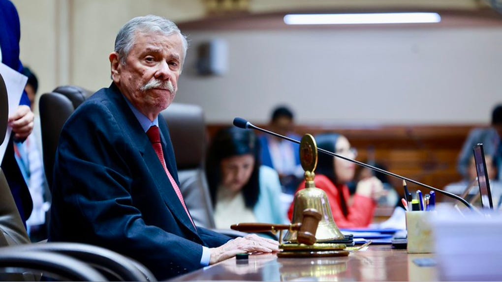 Fernando Rospigliosi, presidente del Congreso. 