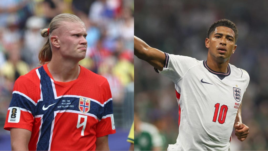 Erling Haaland y Jude Bellingham son los nombres a seguir en el Noruega vs Inglaterra