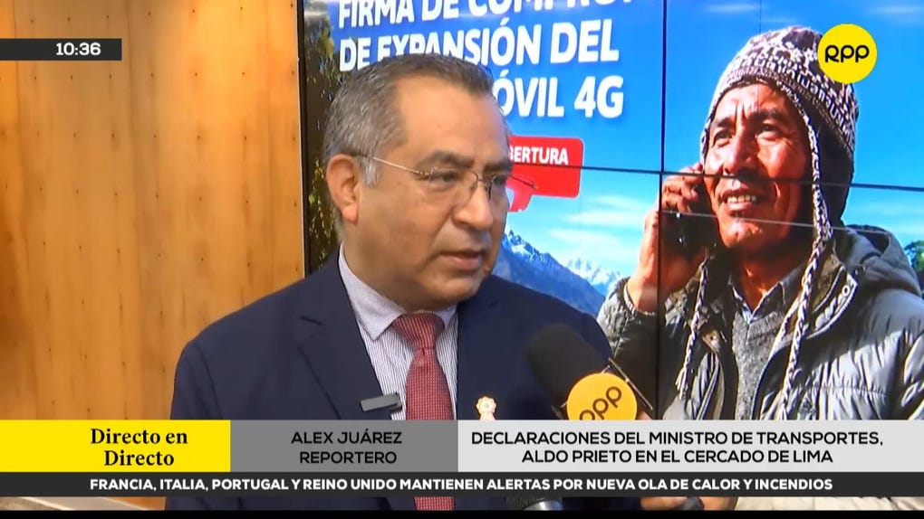 Ministros de Transportes y Comunicaciones estima que el tren Lima-Chosica iniciaría operaciones preliminares en 2027