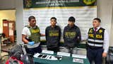 Capturan a dos jóvenes sindicados de pertenecer a 'Los Gatilleros de los Mexicanos' cuando iban extorsionar a una ferretería y un colectivo