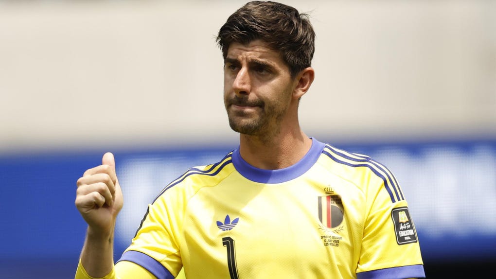 Thibaut Courtois habló sobre su cambio en el partido vs España