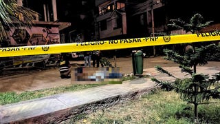 Trujillo: un policía fue asesinado a balazos en las inmediaciones de un parque en la urbanización Las Orquídeas