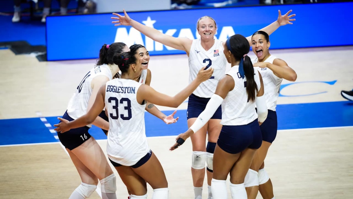 En un partido increíble, Estados Unidos venció 3-2 a Turquía por la semana 3 de la VNL 2026