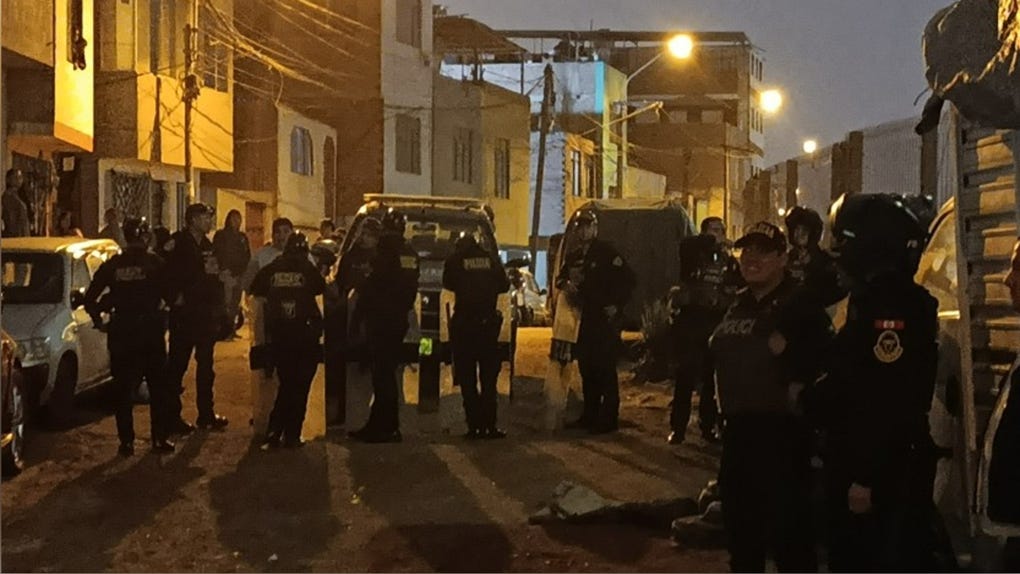 El operativo se realizó en el asentamiento humano Primero de Mayo.