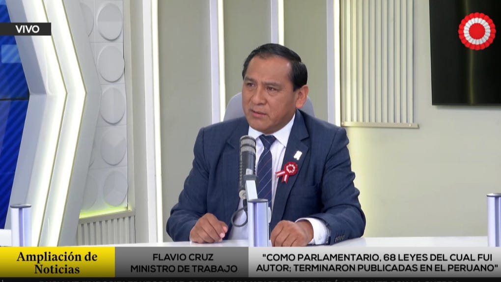 Sobre su designación, Cruz precisó que su labor principal será acompañar el proceso de cierre y transferencia de gestión
