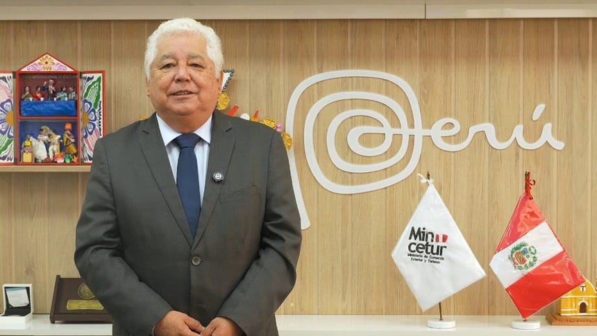 Berthin Enrique Gómez Vela, ministro de Comercio Exterior y Turismo, destaca la elección de Perú como sede de The World’s 50 Best 2026.