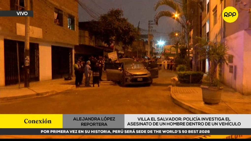 Villa El Salvador: ataque a balazos contra un vehículo deja un muerto y un herido