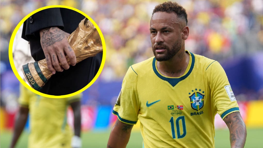 Neymar solo jugó apenas dos encuentros en el Mundial 2026 y anotó un solo gol.