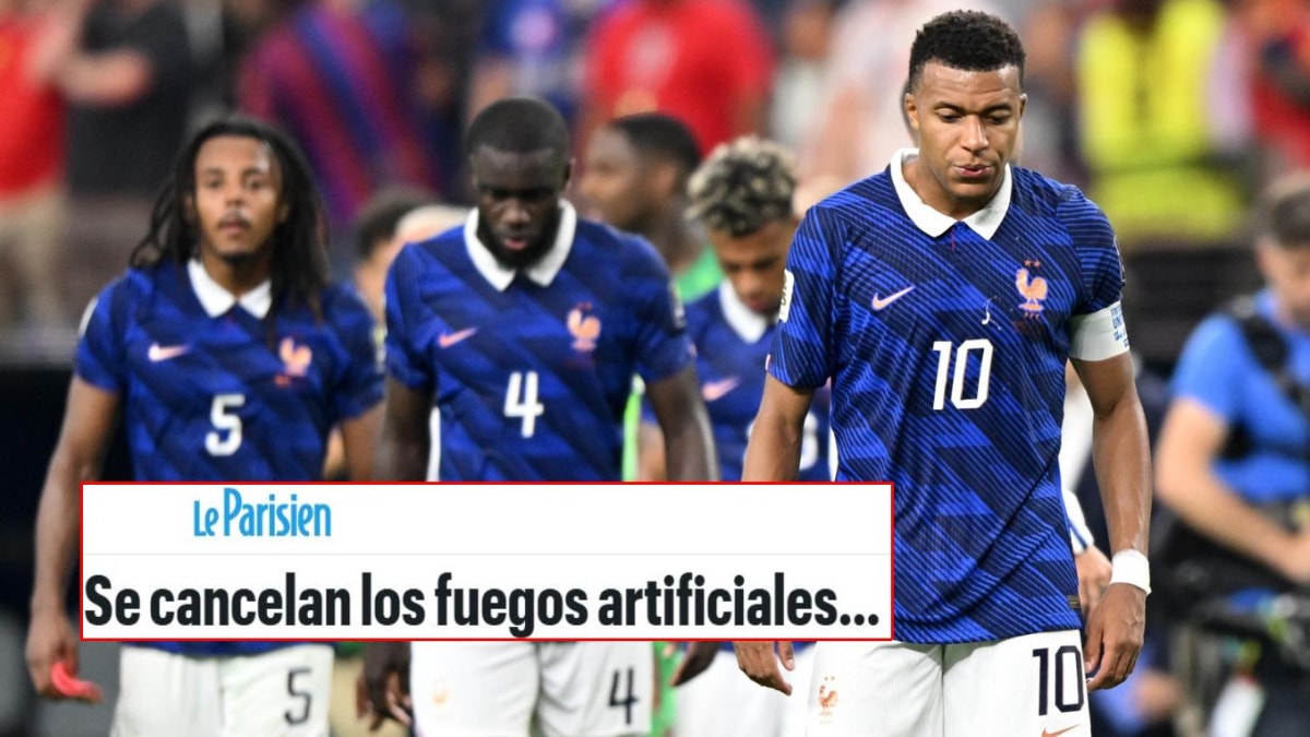 "Se cancelan los fuegos artificiales": prensa de Francia reconoció la superioridad de España