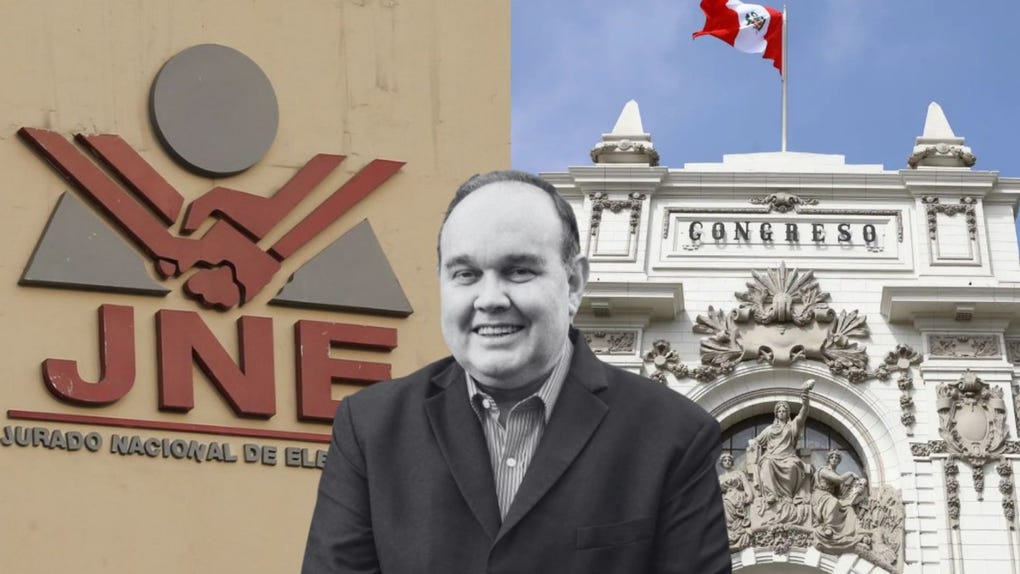 Pleno del JNE habría considerado informe que avaló la declinación de López Aliaga al Senado para permitir su candidatura municipal
