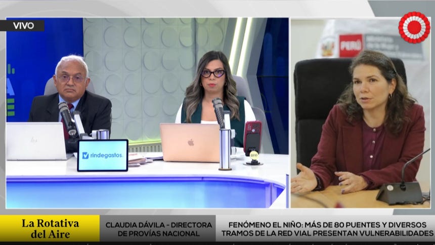Para afrontar escenarios adversos, indicó que el Estado concretó la compra de puentes modulares listos para su instalación