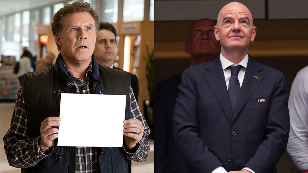 Will Ferrell desata polémica por comentario sobre Gianni Infantino.