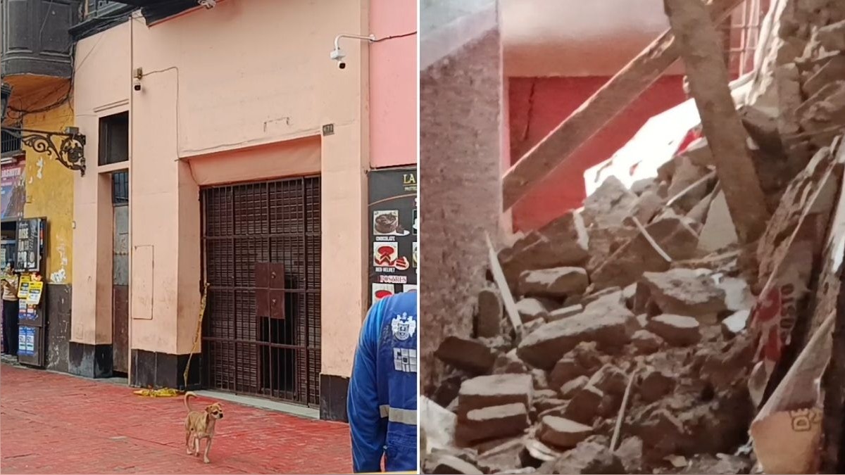 Rímac: colapso del techo de una chicharronería deja dos personas heridas