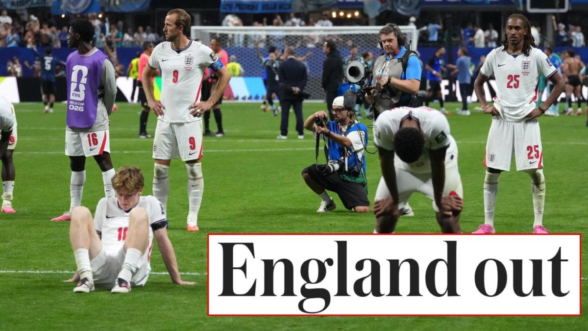 "England out": así reaccionó la prensa británica tras la remontada de Argentina