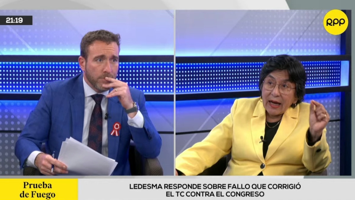 Marienella Ledesma afirma que actual TC ha sido funcional al fujimorismo y niega que su gestión haya abierto la puerta al gasto