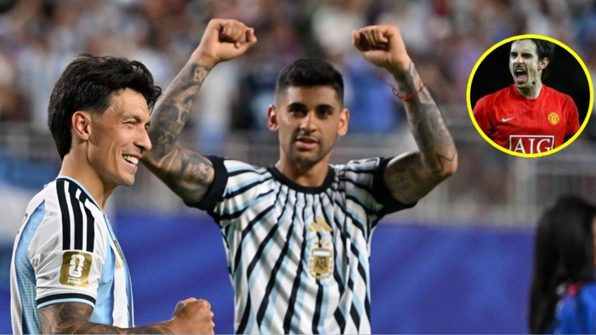 'Cuti' Romero criticó a Gary Neville tras el triunfo de Argentina sobre Inglaterra: "Cuando me retire espero no ser tan estúpido"