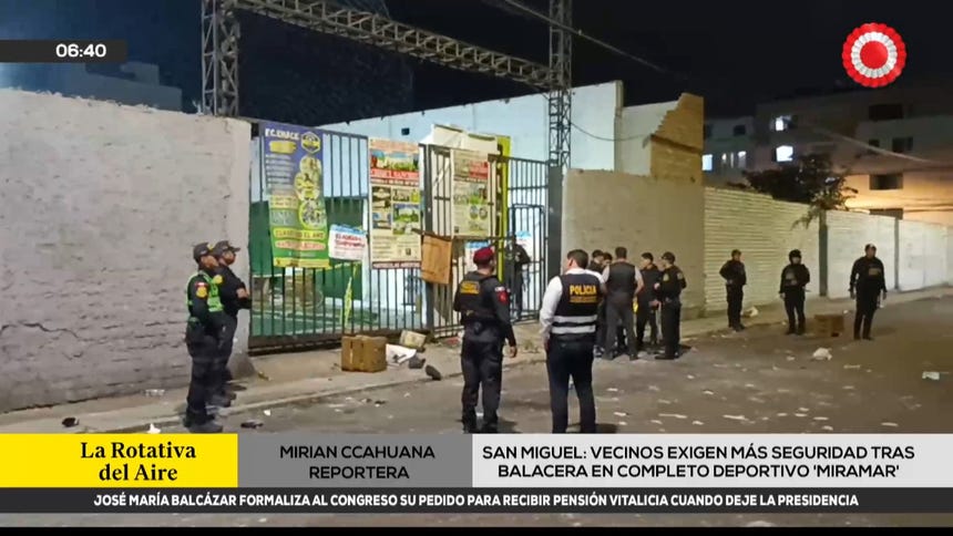 Los vecinos exigieron una mayor y permanente presencia de efectivos de la Policía y del Serenazgo para reforzar la seguridad en el sector.