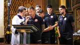 Antes del inicio del Clausura 2026: Universitario participó de una misa en la Iglesia de Las Nazarenas