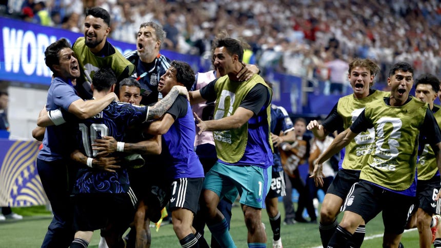 Así celebró Argentina su pase a la final del Mundial 2026.