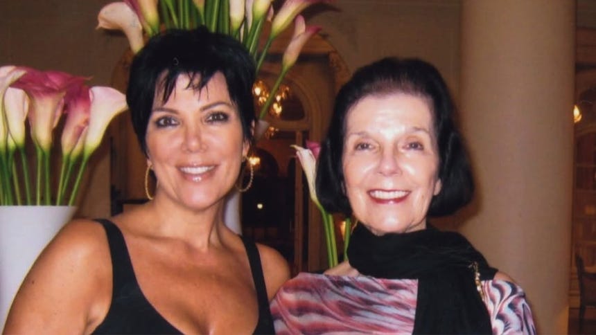 La abuela de las Kardashians apareció en el programa 'Keeping Up with the Kardashians', de E!