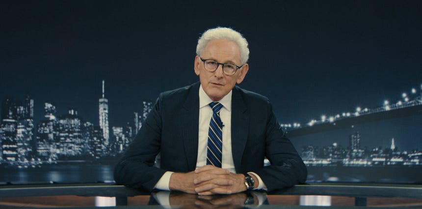 Victor Garber interpreta al periodista Wes Dryden en 'No aptos para trabajar'.