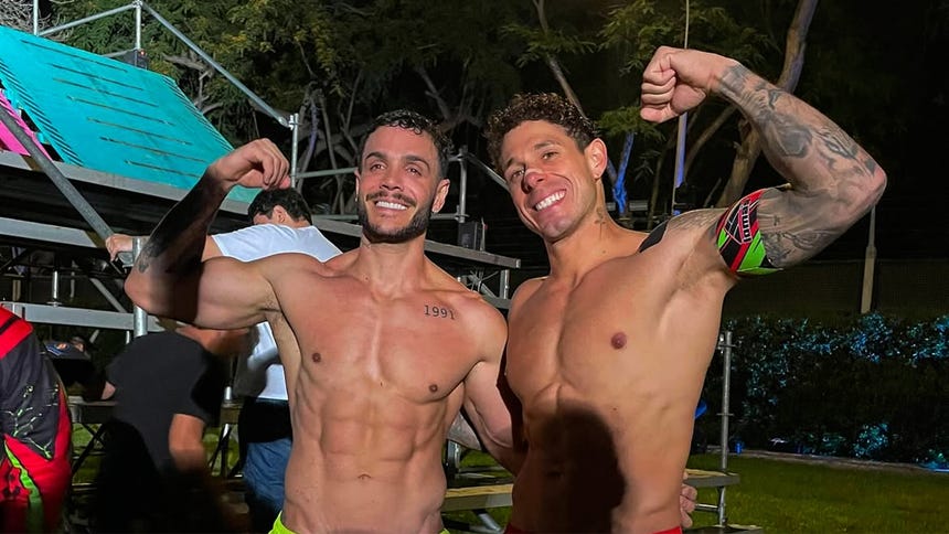 Mario Irivarren y Hugo García formaron una amistad en el programa Esto es guerra.
