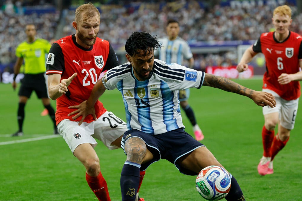 Nico González - Selección de Argentina.