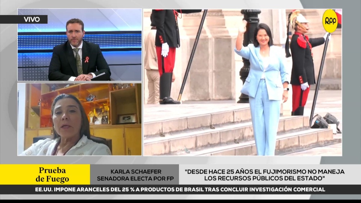 Karla Schaefer aseguró que el fujimorismo respetó el orden constitucional y la investidura presidencial durante los últimos gobiernos