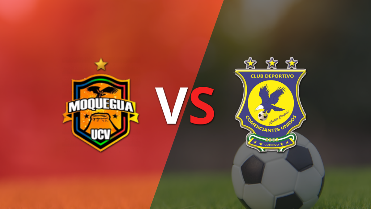 Liga 1: Deportivo Moquegua y Comerciantes Unidos se encuentran en la fecha 1