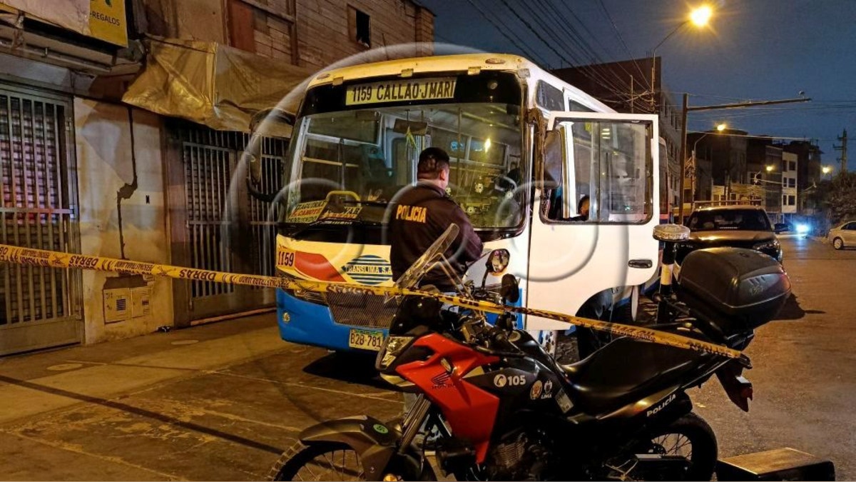 Los Olivos: atacan a balazos a conductor de la empresa Translima cuando se encontraba en ruta con pasajeros a bordo