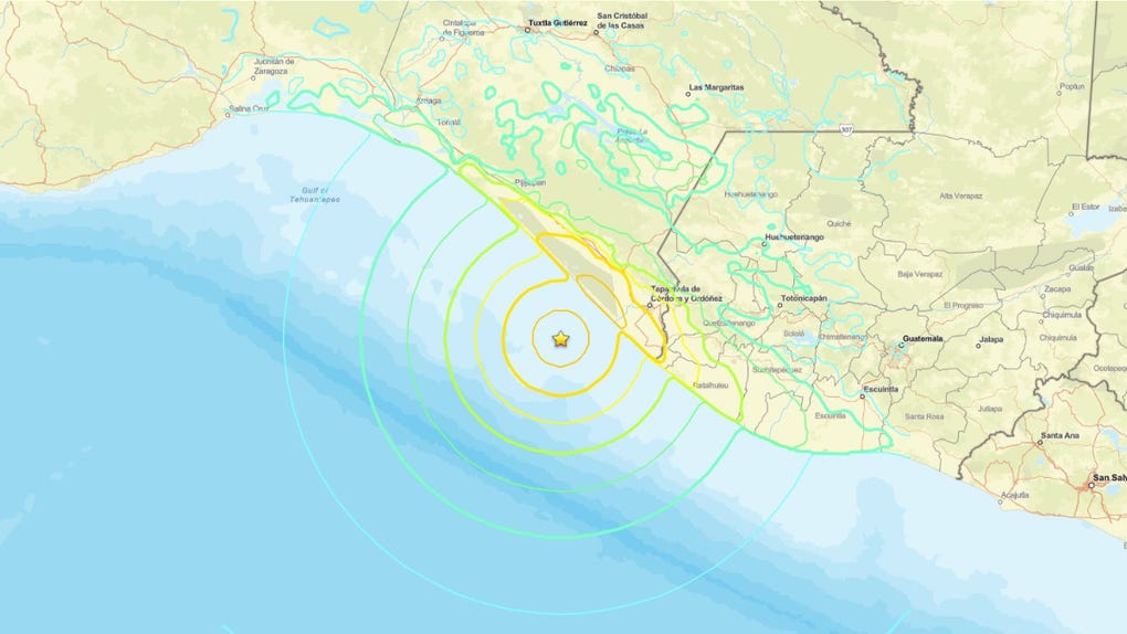 El sismo fue sentido a las 8:48 a.m. (hora de México).